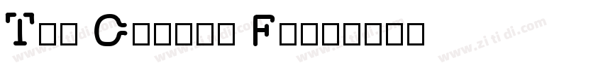 The Circus Font字体转换